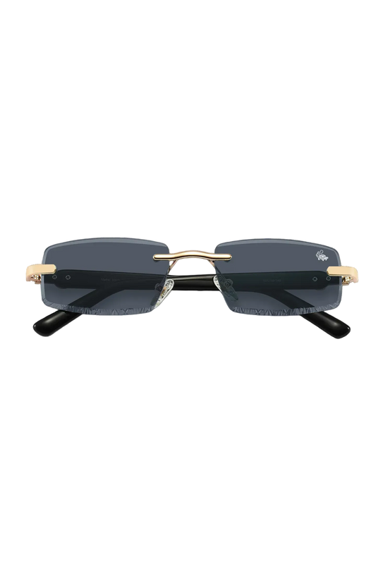 Belvoir Diamond Cut Mabel Gold | Black