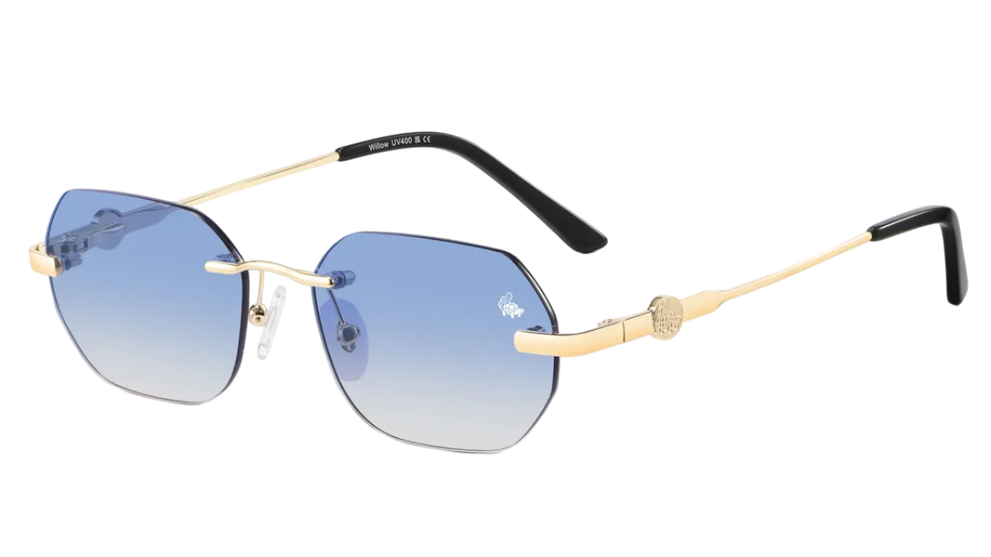 Belvoir Willow Blue | Gold