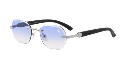Belvoir Willow Ice Silver | Black