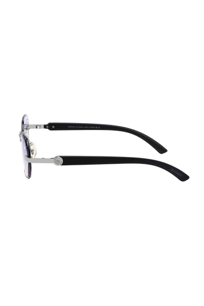 Belvoir Willow Ice Silver | Black