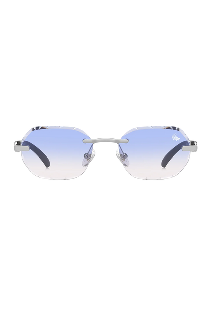 Belvoir Willow Ice Silver | Black