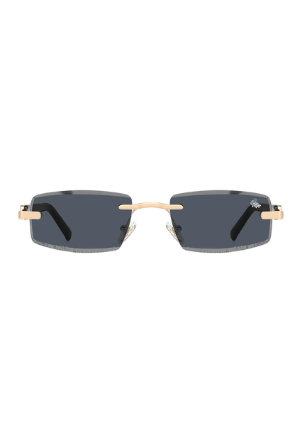 Belvoir Diamond Cut Mabel Gold | Black